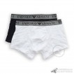 Quần lót nam EA Endurance Stretch Cotton Trunk 2-pack Black/White